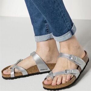 Mayari Sandal Birkenstock Women's Light Gray Sandals